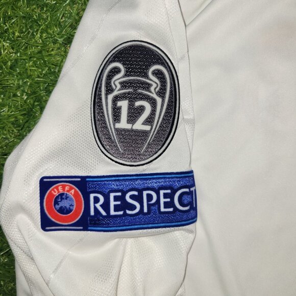 Marcelo Real Madrid 2017 2018 UEFA FINAL Long Sleeve Soccer Jersey Shirt XL - Picture 6 of 10